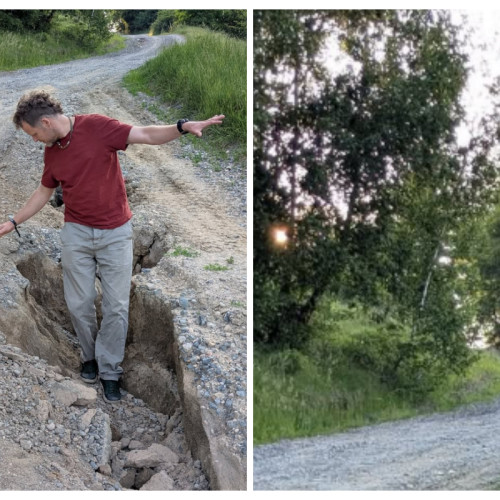 drum periculos spre cimitirul mazarele din feleacu