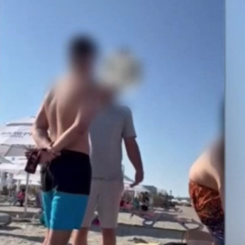 Incident pe plaja privată din Mamaia care a stârnit controverse în mediul online
