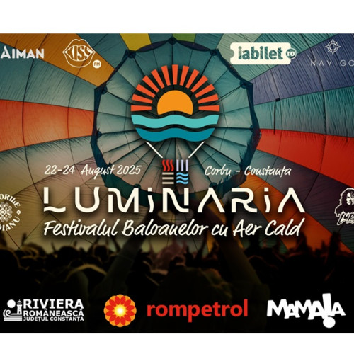 luminaria – festivalul baloanelor cu aer cald, un spectacol inovator pe litoralul românesc