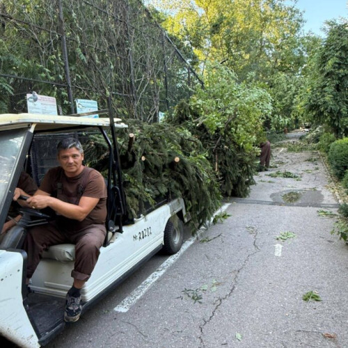 Gradina zoologică din București se închide temporar din cauza pagubelor provocate de vremea extremă