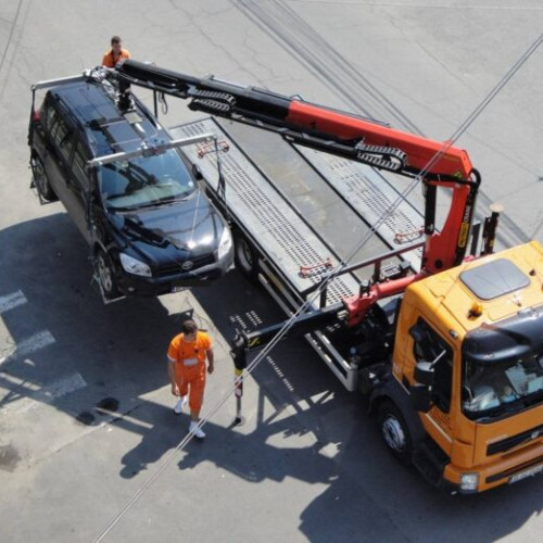 Numărul autovehiculelor ridicate de primăria sectorului 3 în prima jumătate a anului