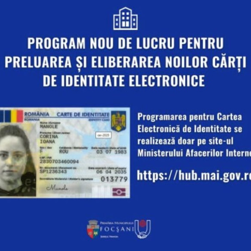 România va emite 5 milioane de carți electronice de identitate până în 2026