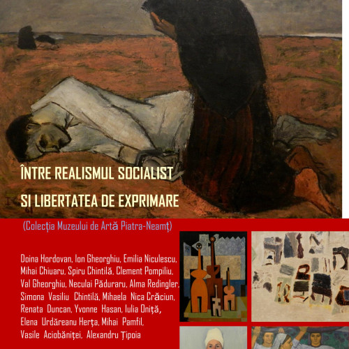 muzeul de artă din piatra-neamț deschide expoziția „între realismul socialist și libertatea de exprimare”