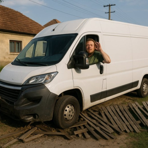 „Șofer care a lovit un gard din Sofronea, suspect de alcool la volan”