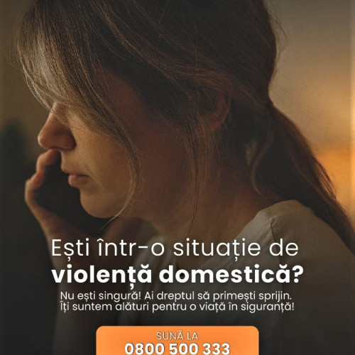 campanie națională "Nu ești singură" – DGASPC Neamț sprijină victimele violenței domestice