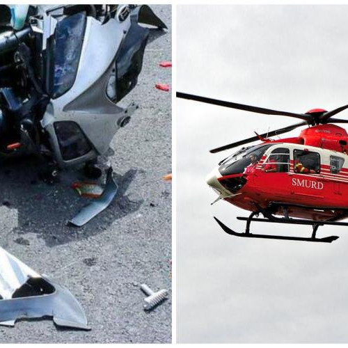 accident grav la Bobalna, județul Cluj: bărbat de 58 de ani a decedat în urma căzăturii cu motocicleta