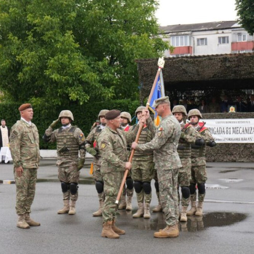 Noul comandant al brigăzii &quot;Gemina&quot; a transmis mulțumiri pentru încredere și a anunțat direcțiile strategice