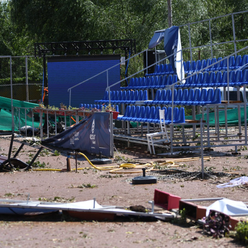 Turneul Prestige Open Slobozia a avut întârzieri din cauza furtunii de joi seara