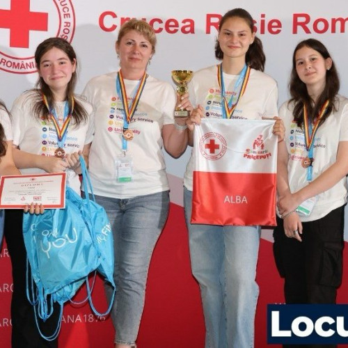 Echipajul din Alba, pe locul III la concursul național „Sanitarii Pricepuți” 2025
