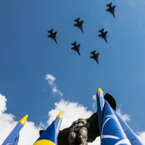 ceremonie militara si religioasa la ziua aviatiei romane si a fortelor aeriene