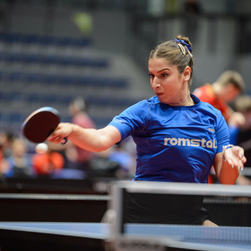 Bianca Mei-Rosu și Dragoș Bujor s-au calificat în semifinalele Campionatului continental de tenis de masă