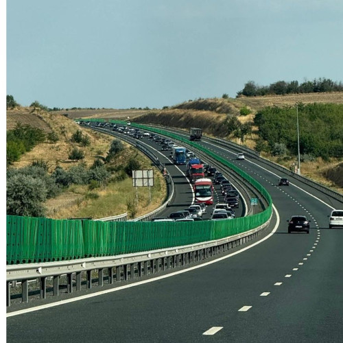 Trafic intens în Constanța din cauza revenirii din litoral