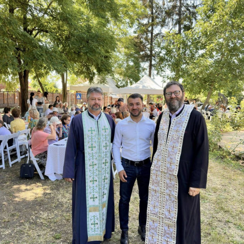 comunitatea din aninoasa a sarbatorit sfantul ilie