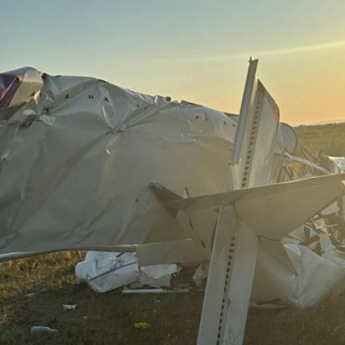 Accident aviatic în Delta Dunării: avion de mici dimensiuni s-a prăbușit la Gura Portitei
