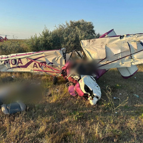 accident aviatic în delta Dunării: două persoane decedate la Gura Portiței