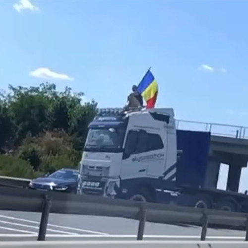 blocaj pe autostrada A1 în urma unui protest al șoferilor
