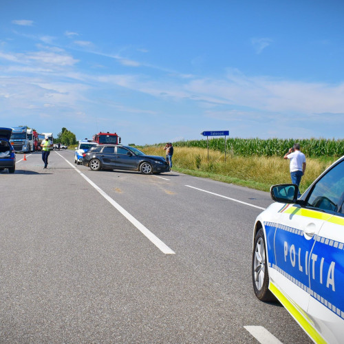 accident rutier la Săbăoani