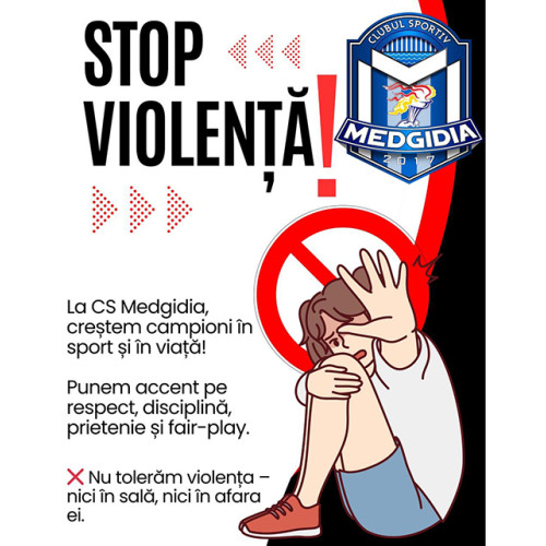 clubul CS Medgidia: promovăm respectul și disciplina în sport