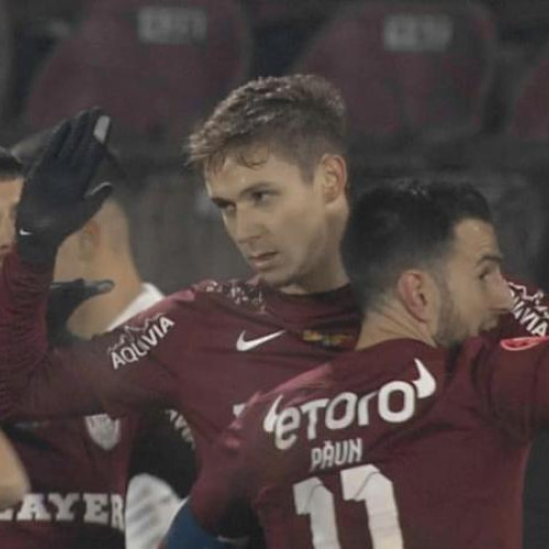 Louis Munteanu, declarații după meciul CFR Cluj - Rapid: „Sunt concentrat pe clubul meu”