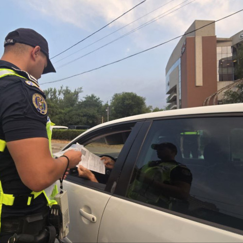 Sofer fără permis, sub influența alcoolului și a drogurilor, prins în Mamaia Sat