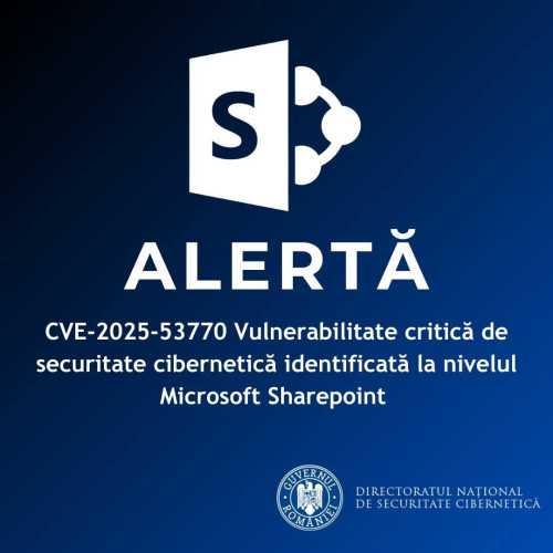 descoperire de vulnerabilitate critică în microsoft sharepoint server