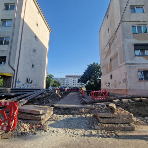 Lucrări de modernizare a rețelei de distribuție a energiei termice în Tomis Nord