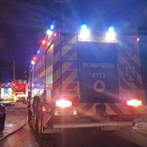 Un echipaj SMURD a fost trimis la fața locului