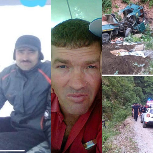 accident mortal in comuna pestisani, gorj: doi oameni au murit in urma unei rasturnari de masina forestiera