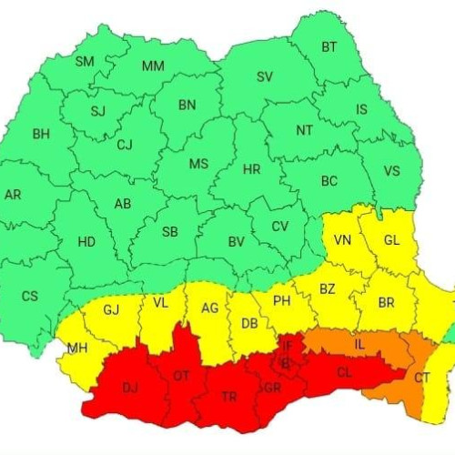 Avertizare meteo de caniculă în Dâmbovița