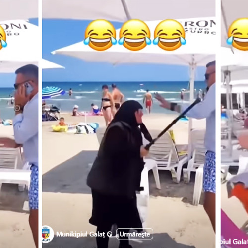 Femeie agresivă din Moldova, suspectată de cerșetorie pe plajele din Mamaia Nord