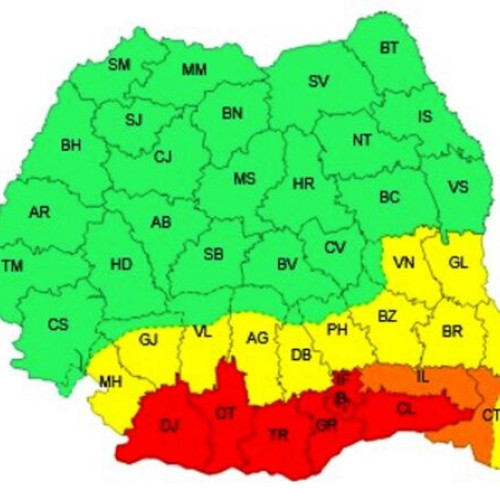 Val de căldură pronunțat în mai multe zone din țară, inclusiv în Vrancea