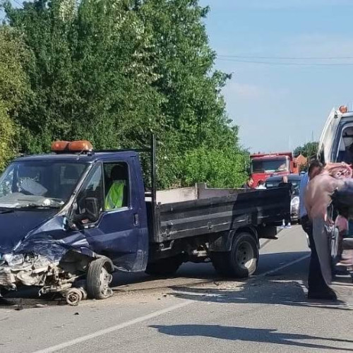 accident rutier în comuna Copăceni, Vâlcea