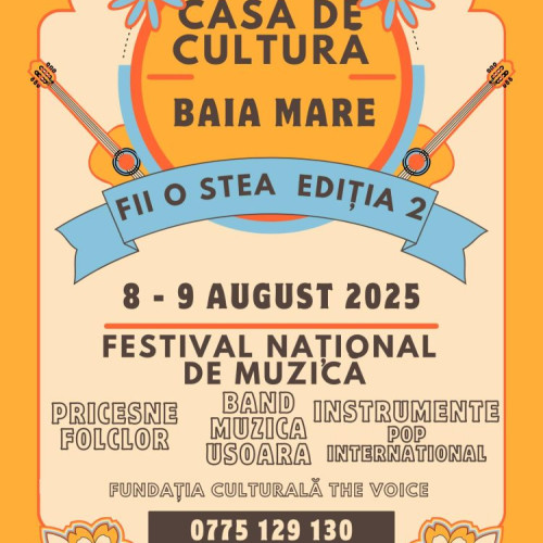 festivalul „fii o stea” - ediția a II-a, o platformă pentru talentele autentice