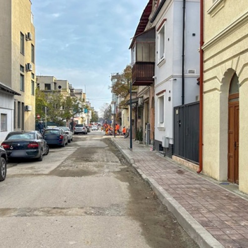 Restricții de trafic pe strada Cuza Vodă în Constanța pentru repararea unui sistem de canalizare