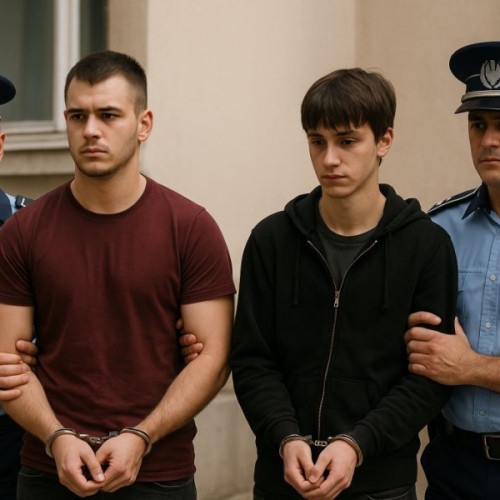 Tineri prinși după ce au spart două mașini în Arad