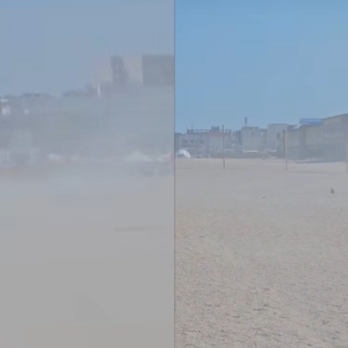 Fenomenul intens a determinat salvamarii să pună steagul galben pe plajele din Constanța și Mamaia