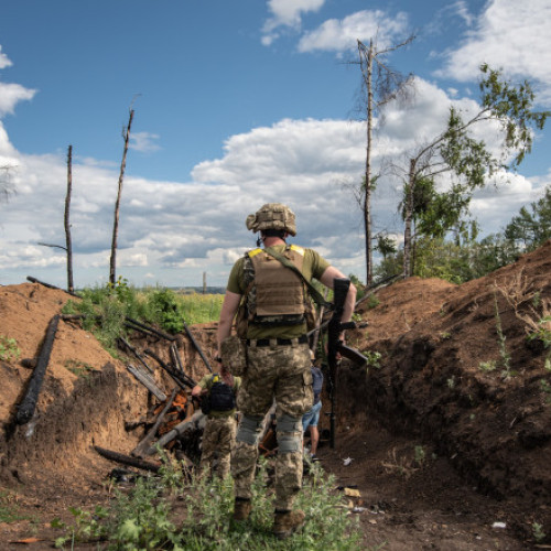 Operațiune defensivă a trupelor ucrainene în apropierea orașului Kamianske