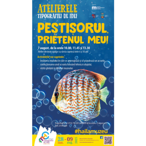 activitate de educație muzeală la Muzeul Țării Crișurilor pentru copii