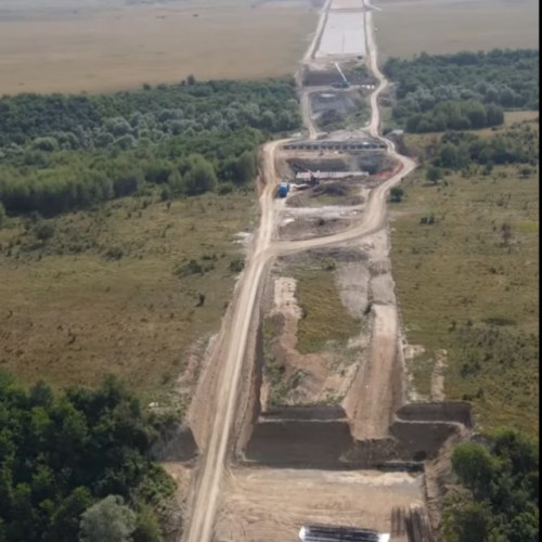 progres semnificativ pe lotul 2 al autostrăzii Sibiu-Făgăraș