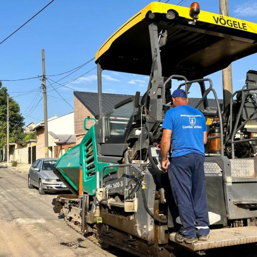 Restricții de circulație pe strada Banu Mihalcea din cauza lucrărilor de asfaltare