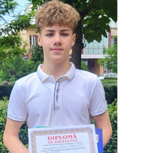 Bogdan Talpac, talentat înotător din Cumpana, a avut rezultate remarcabile la un concurs național