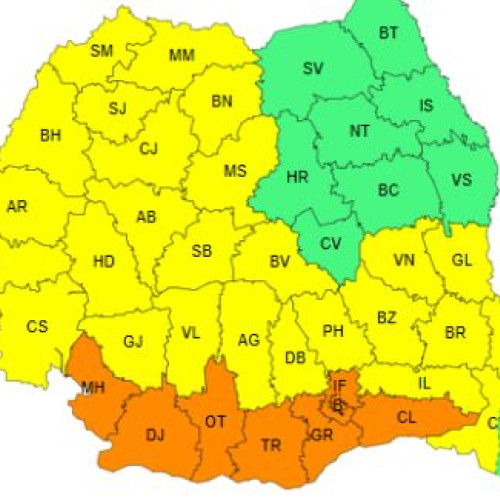 Vreme caniculară intensă în mai multe zone din țară