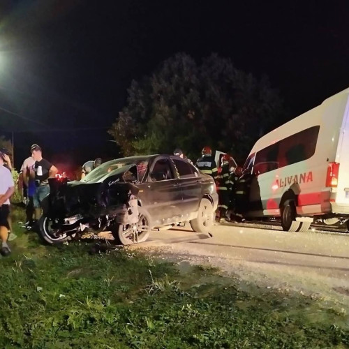 accident rutier în comuna Dragomirești, Dambovița