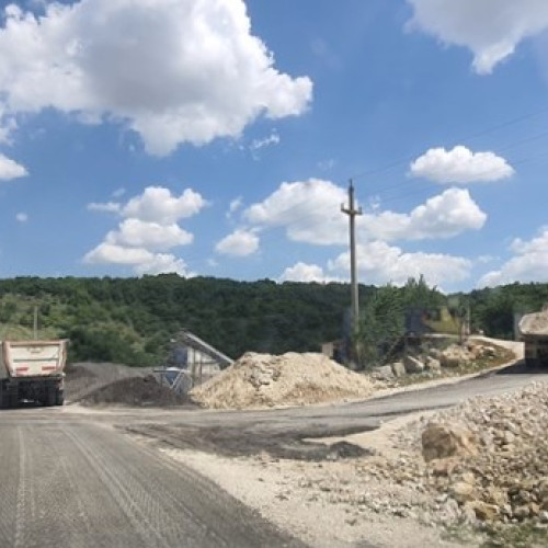 Cele trei cariere de piatră funcționale ale societății Drumuri Județene Constanța S.A.