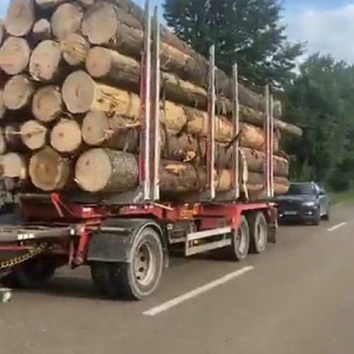 Mașină a poliției lovită de un șofer în timpul unei acțiuni anti-ilicit