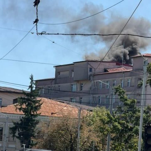 Incendiu la maternitatea Cuza Voda din Iași