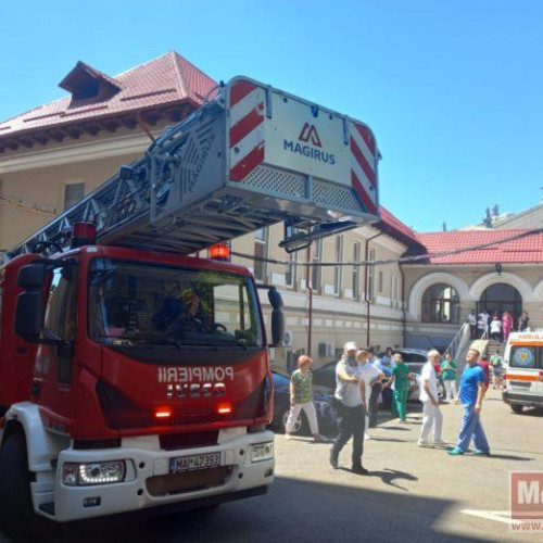 Incendiu la cea mai mare maternitate din Moldova
