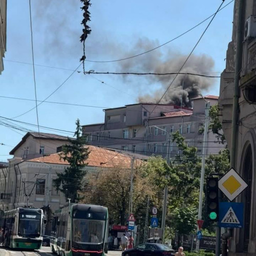 Incendiu la maternitatea „Cuza Vodă” din Iași