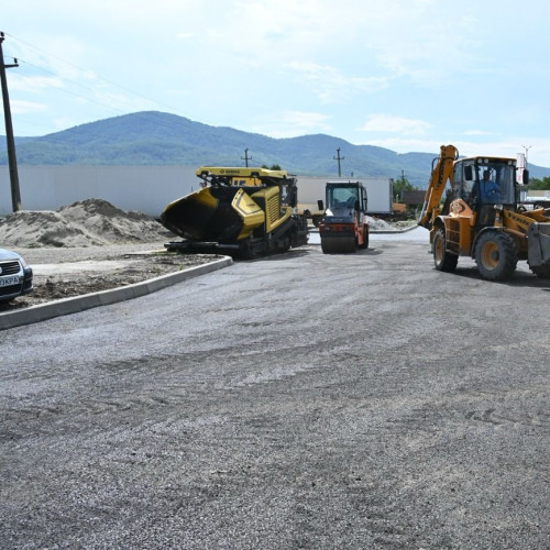 Lucrări de modernizare a infrastructurii rutiere în Piatra-Neamț pe strada Rasaritului
