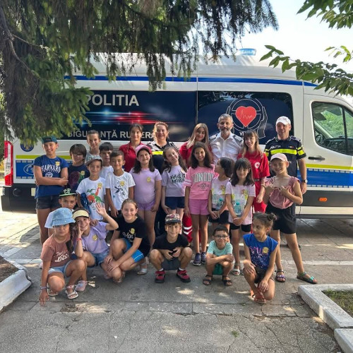 activitate educativă la muzeul național al poliției române în cadrul programului „Vacanța la bibliotecă”